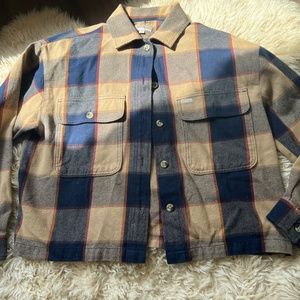 Brixton Cropped Flannel